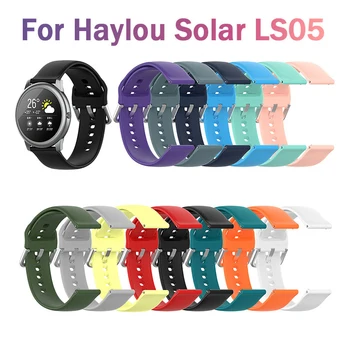 

for XiaoMi Haylou Solar Watchband Silicone Soft Watch Strap Smart Watch Wrist Bracelet for Haylou Solar LS05 Smart Accessories