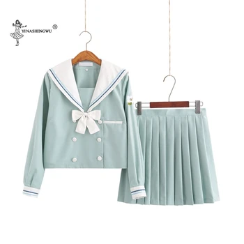 

JK Uniforms Suits Middle School Students Japanese Sailor Suits Cosplay Academy Students Skirt Clothes Japan Style Anime Costume