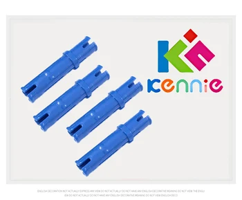 

20/50/100pcs/lot DIY MOC bulding blocks Compatible with Hi-tech accessories building block NO.6558 blue 1x3 tying Friction pin