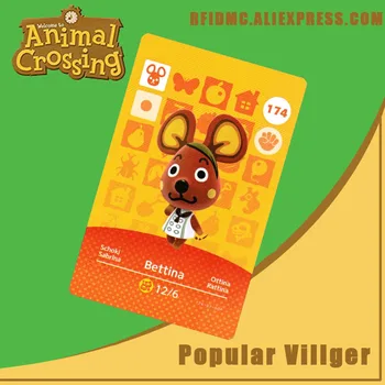 

174 Bettina Animal Crossing Card Amiibo for New Horizons