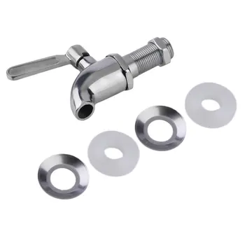 

Durable Stainless Steel Beverage Drink Dispenser Wine Barrel Spigot/Faucet/Tap for Home Bathroom Kitchen