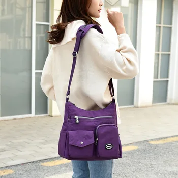 

Mom Multifunction Diaper Bag Waterproof Fahsion Mummy Shoulder Bags Nylon Cloth Large Capacity for Baby Care BXY127