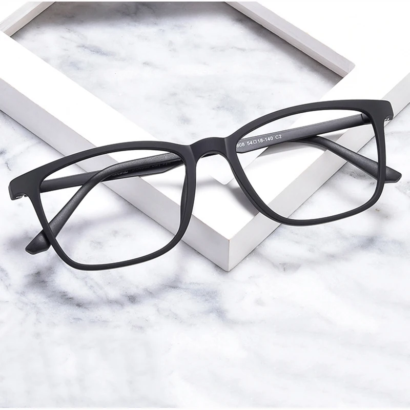 Fashion eyeglasses frame super flexible durable material rim glasses frame optical prescription eyewear 8808 eyeglasses frames eyewear frames fashion eyeglasses