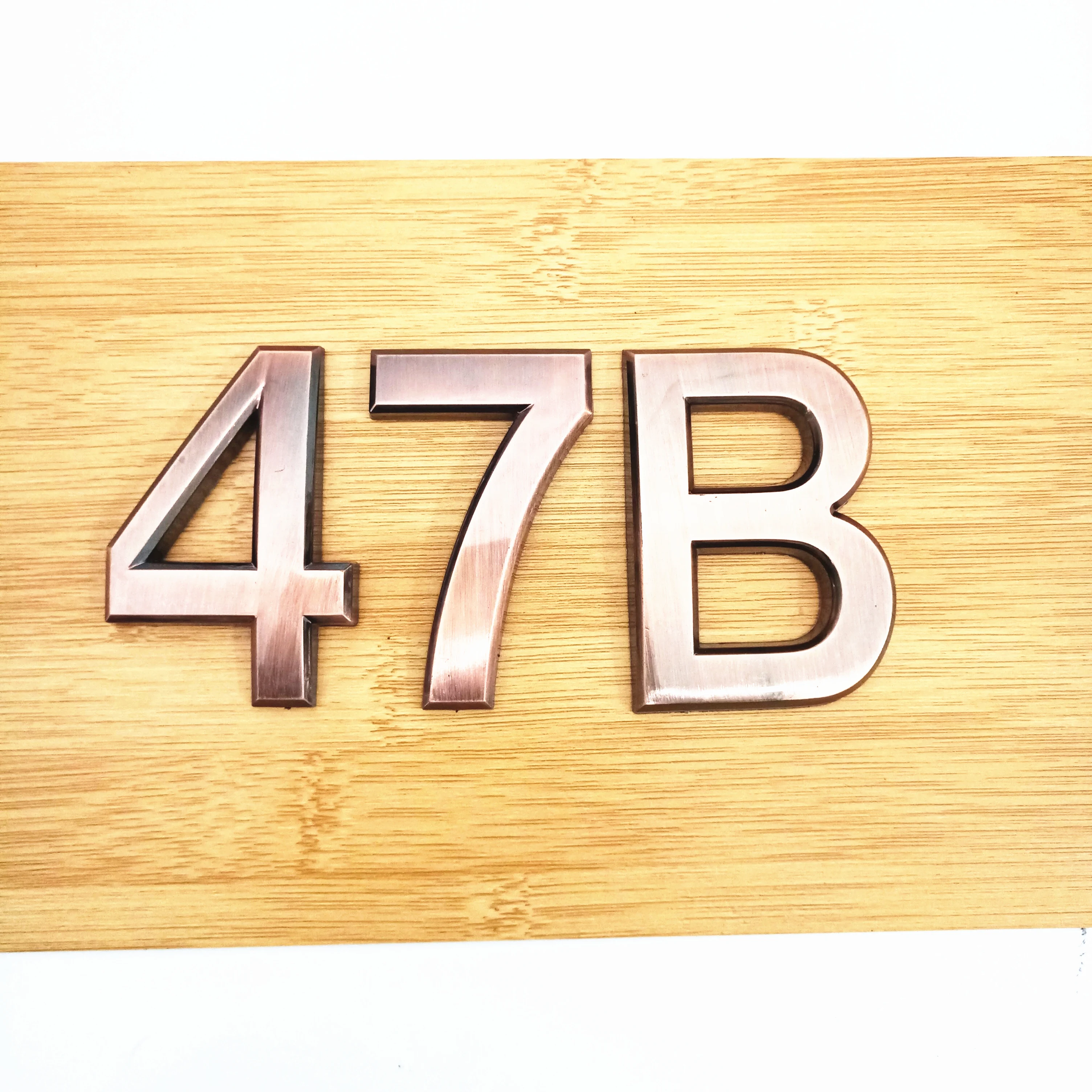 3 5 см/5 см/7 см/10 см дверная пластина 0123456789A Z бронзовая ABS пластиковая табличка