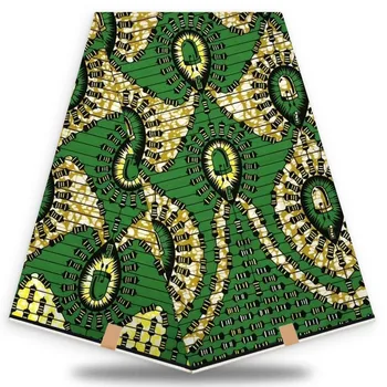 

African wax prints nigerian ankara fabric 2020 wax printed 100% cotton Nigeria style fabric wholesale real Ghana wax GN-134