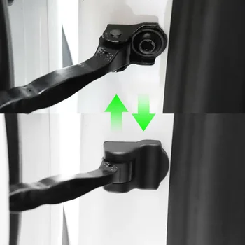 

For Tesla Model 3 2017 18-2019 Car Door Lock Cover ABS & Protection Cap 6Pcs/set