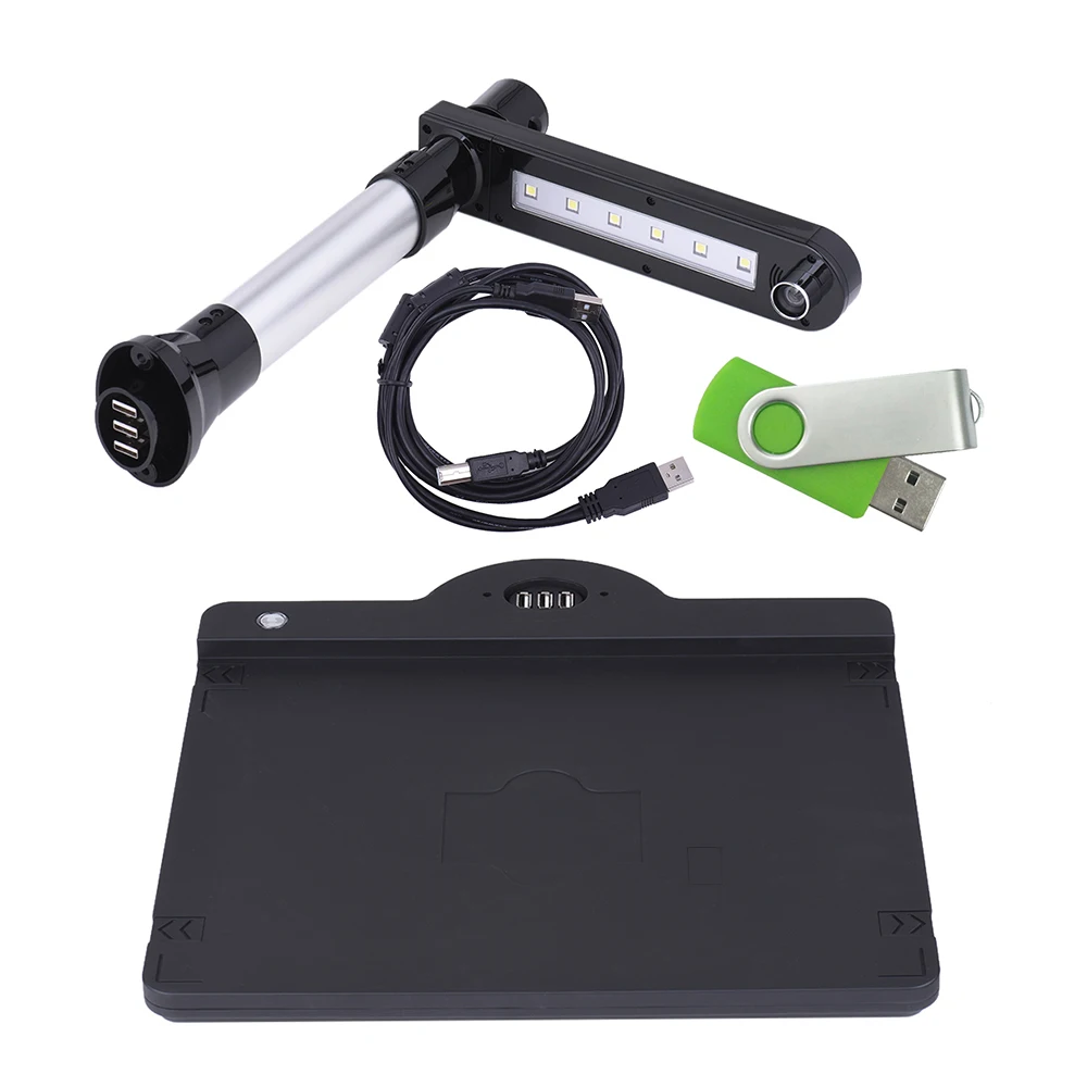 Регулируемая A3 HD Высокоскоростная USB книга сканер для документов камера с двумя объективами(10 мегапикселей и 2 мегапикселя) Макс с функцией OCR