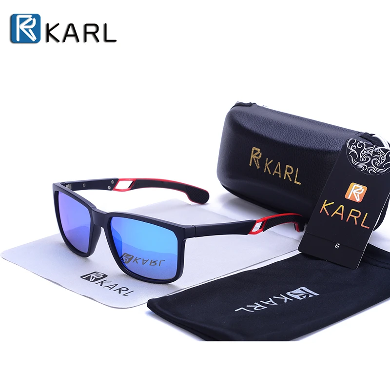 

luxury Brand Square Polarized Sunglasses for Women TR90 Ultralight Frame Driving Sun Glasses Men Fishing Sunglass Red Mirror