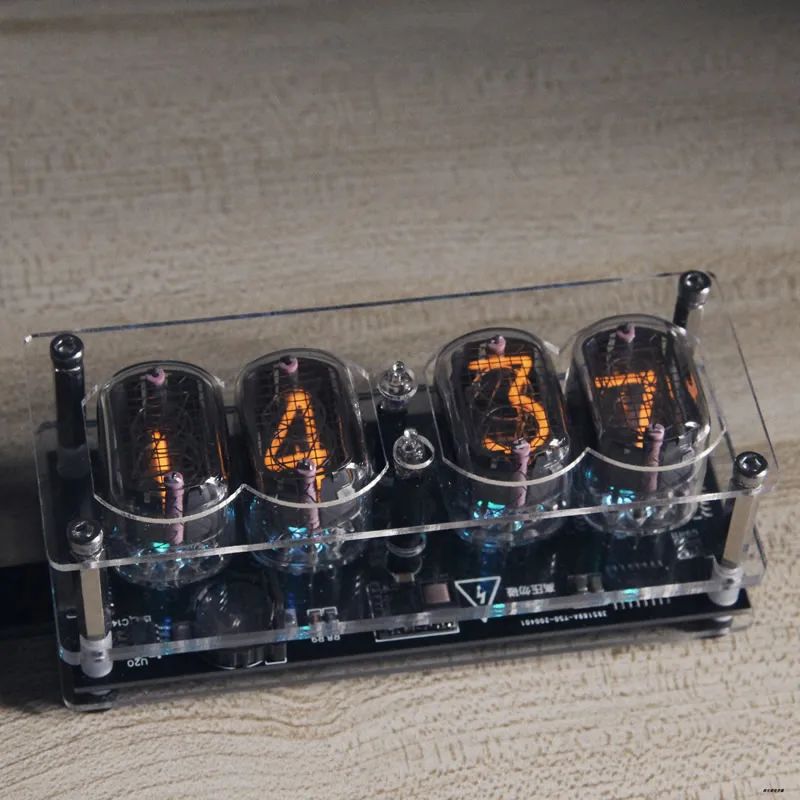 Nixie Tube Clock IN12 Glow Tube Clock