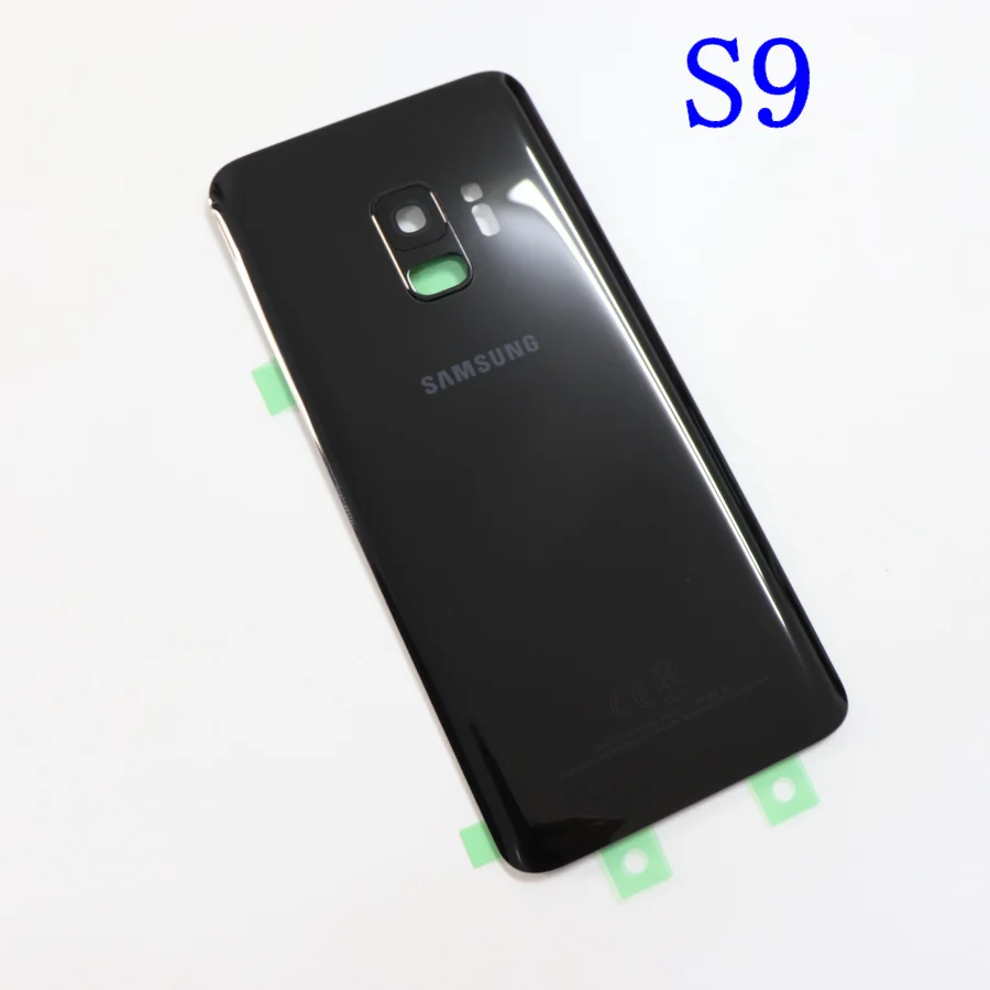 Samsung задняя Батарея Крышка для samsung Galaxy S9 плюс s9+ G965 SM-G965F G965FD S9 G960 SM-G960F G960FD сзади Стекло чехол