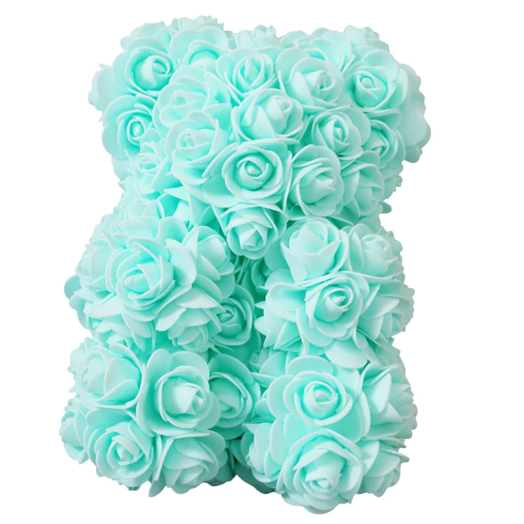 Rose Bear Flower Teddy Romantic Gifts For Girlfriend Lover Wedding Birthday