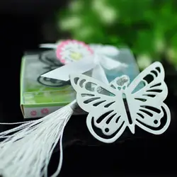 Красивый корейский стиль мини-милый металлический Закладки Зажимы Античная позолоченный бабочка Закладки s карты