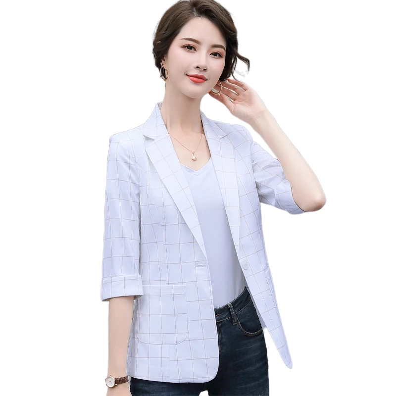 ladies white casual jackets