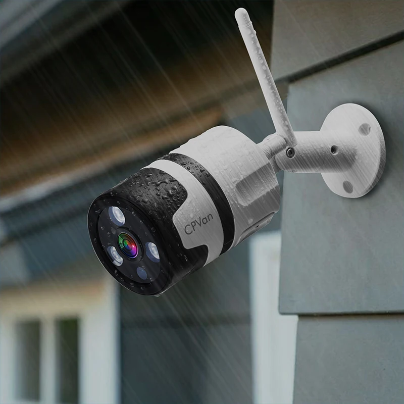 IP камера CPVan 1080P водонепроницаемая с ночным видением 2 4 ГГц|Камеры