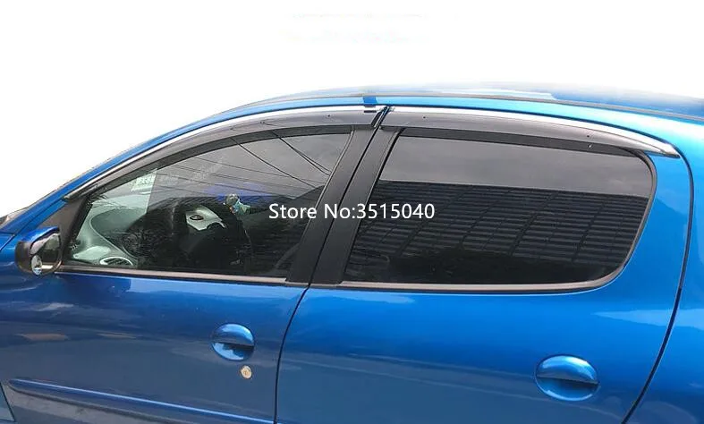 4 шт. ветрозащитный козырек для автомобиля Citroen C2 2006-2012 | Автомобили и мотоциклы
