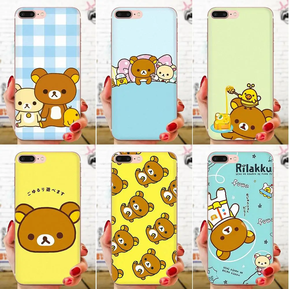 Мягкая новая мода Rilakkuma для Xiaomi Redmi 3 3S 4 4A 4X 5 6 6A 7 K20 Note 2 5A Plus Pro | Мобильные телефоны и