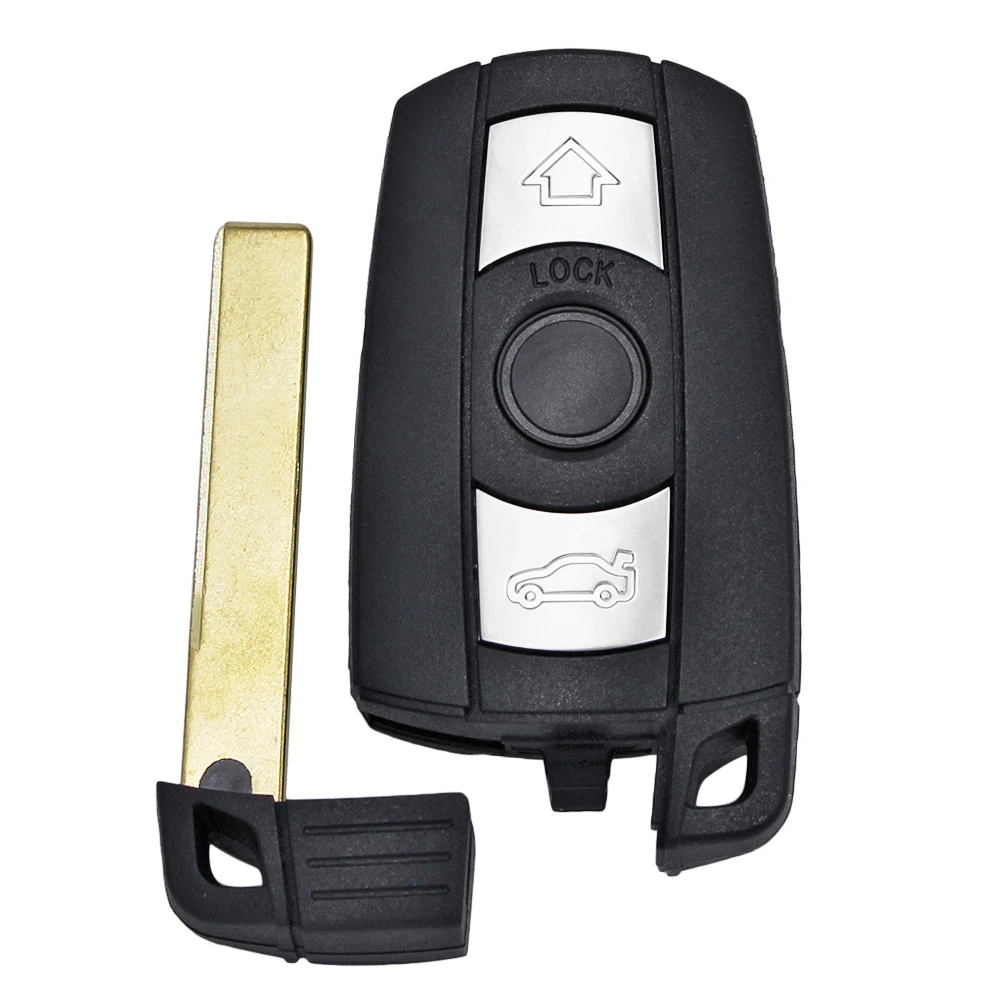 3 Button Remote Key 315LP MHZ 315MHZ/433MHZ/868MHZ for BMW 1 3 5 Series X1 X6 Z4 E60 E70 E71 E91 E92 CAS3 CAS3+ ID7944/ID46 Chip car remote key,car key