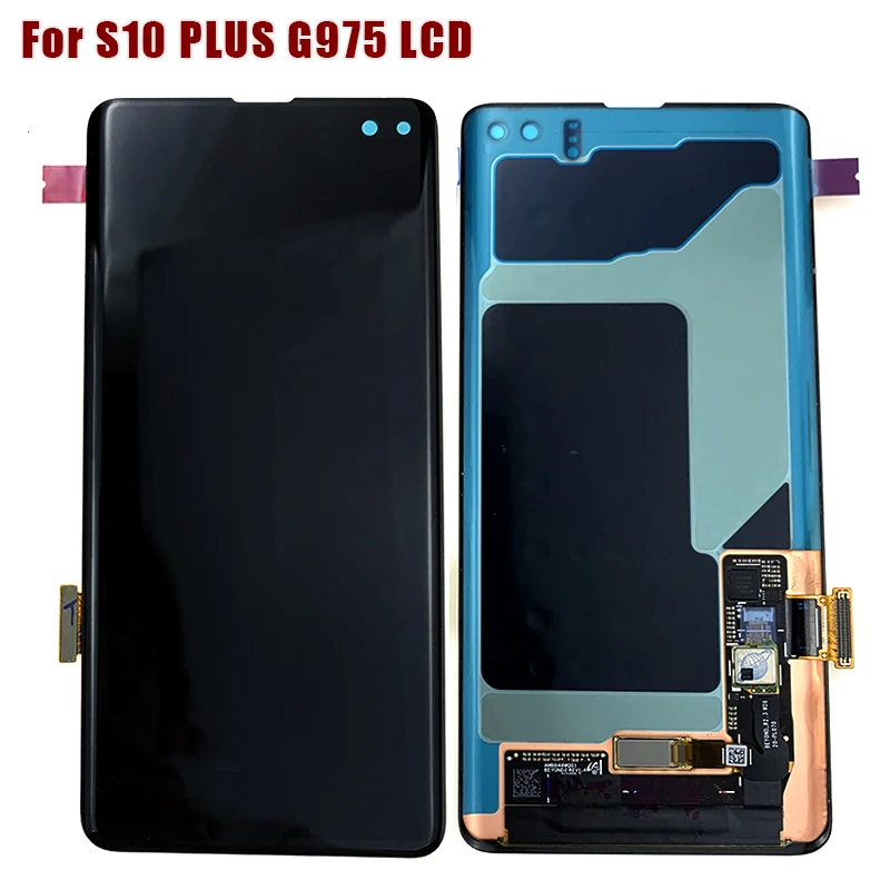 AMOLED для samsung Galaxy S10 SM-G9730 G973F ЖК-дисплей сенсорный экран дигитайзер Замена для samsung S10 G9730 ЖК