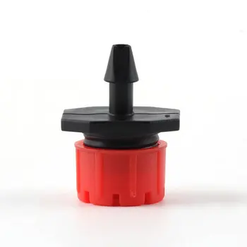 

50pcs / Lot Adjustable Garden Irrigation Misting Micro Flow Dripper Head Drip System On 1/4" Barb watering New Arrival