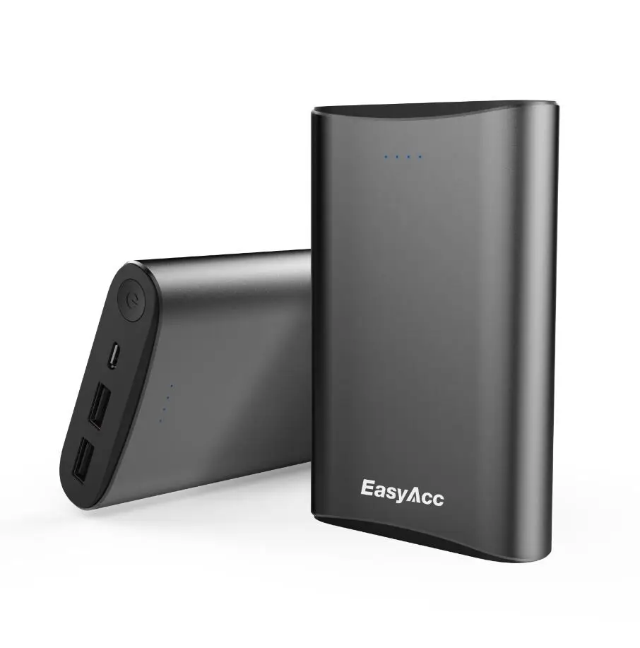

Easyacc 15000mAh 2 USB Port Power Bank and Power Source Portable External Battery Universal Mobile Phone Charger