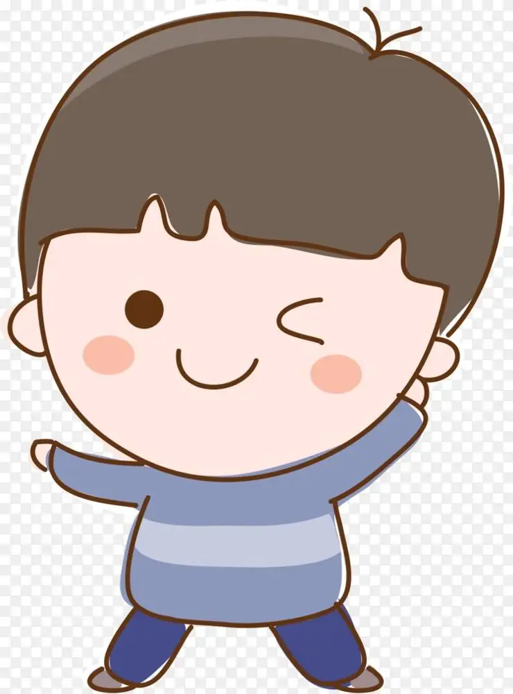 儿童剪贴画-可爱的孩子