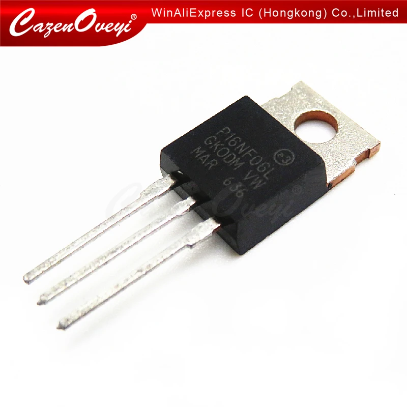 

10 шт./партия STP16NF06L P16NF06L TO-220 Новинка