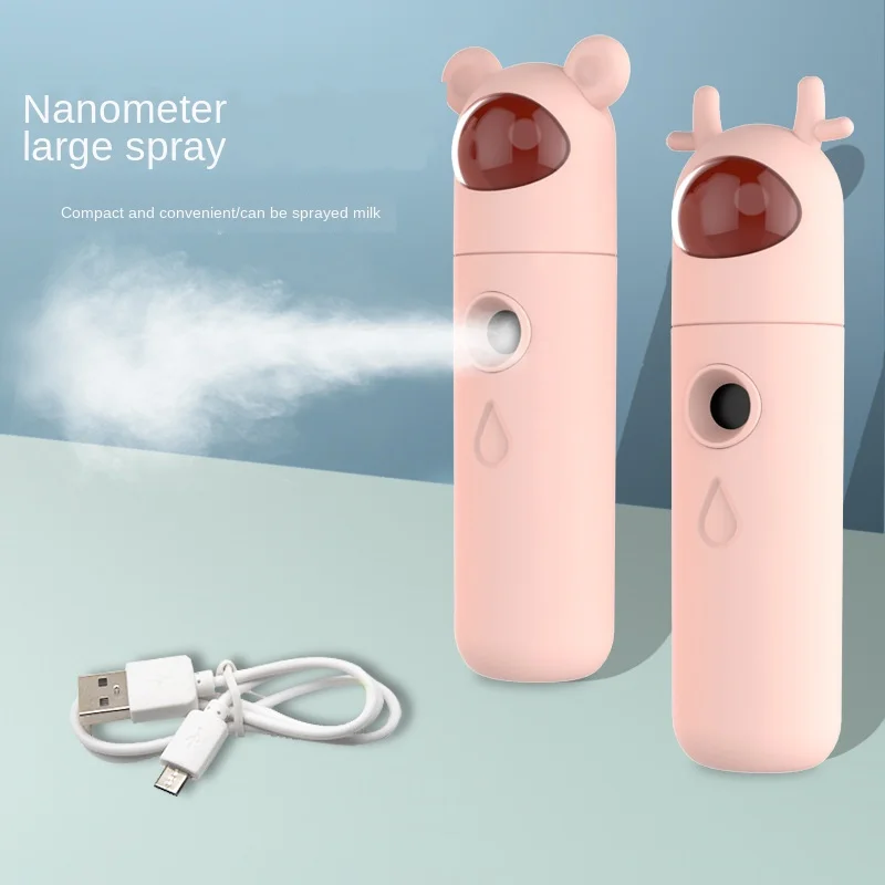 

Air Humidifier Ultrasonic Chargeable With LED Aroma Essential Oil Steamed Face Diffuser Home USB Car Humidifier Fogger Mist