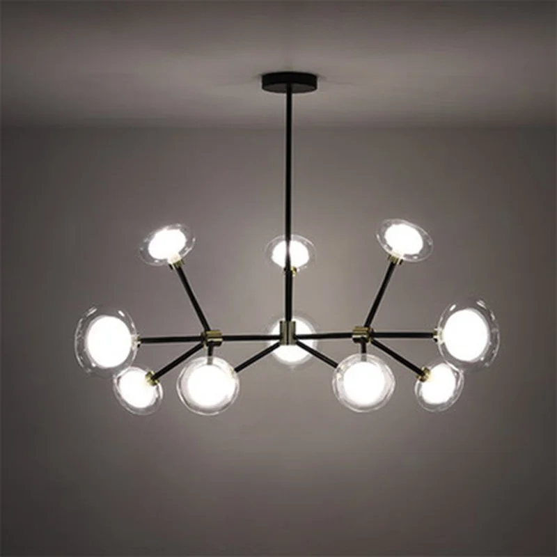 

Post-modern creative magic beans Nordic living room bedroom restaurant pendant lights creative branches minimalist pendant lamp