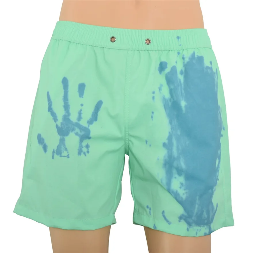 

Variable Color Beach Shorts Summer Men Swimming Trunks Swimwear Swimsuit Quick Dry bathing shorts Beach Pant swim shorts