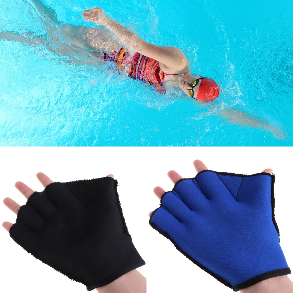 Перчатки без пальцев для плавания дайвинга сёрфинга спортивные весла тренировочные неопреновые перчатки