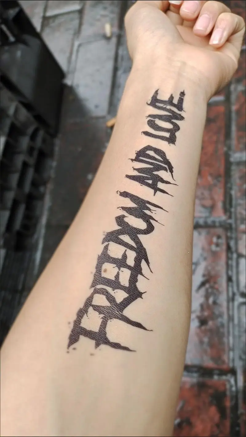 Tatouage Aile D Ange Poignet Femme Autocollants de tatouage temporaire Permanent, ailes d'ange imperméables,  pour hommes et femmes foncés, faux tatouages pour mains, doigts, bras à  fleurs | AliExpress