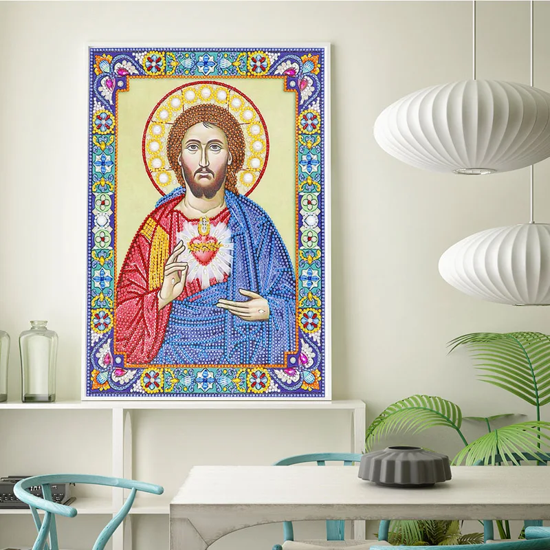 5D Diamond Embroidery Icons Bead DIY Diamond Painting Special Large Stone Crystal Mosaic Pictures Sale (10)