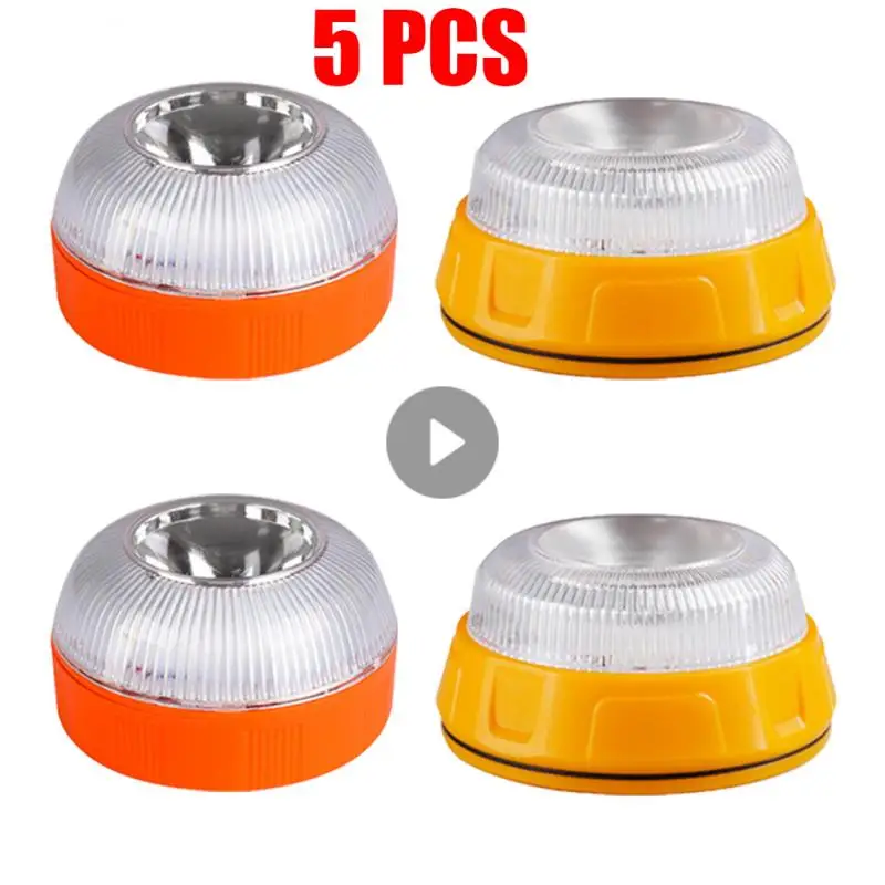 LED Emergency Light V16 Homologated Dgt Approved Car Beacon Rechargeable Magnetic Induction Strobe | Лампы и освещение