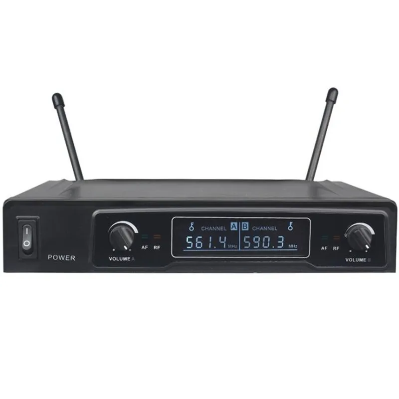 Finlemho Karaoke Studio Microphone UHF Wireless Dynamic Recording Professional For Conference Home Computer