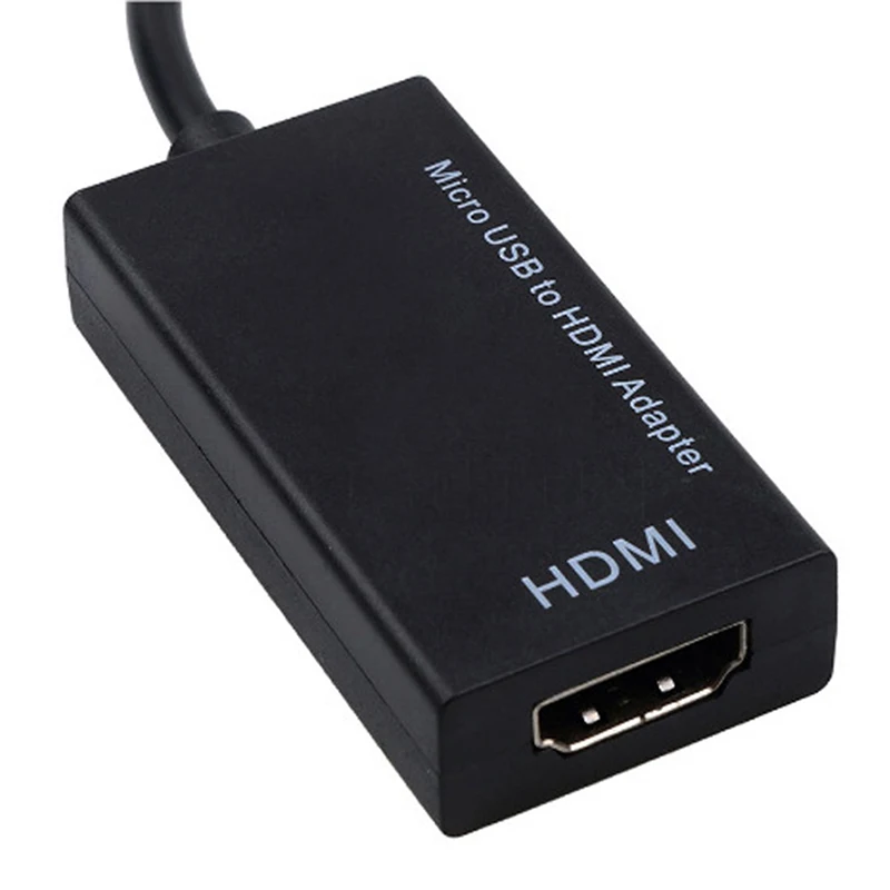 Micro USB к HDMI 1080P HD аудио видео кабель для HD ТВ конвертеры адаптеры для ТВ ПК ноутбук телефон планшет