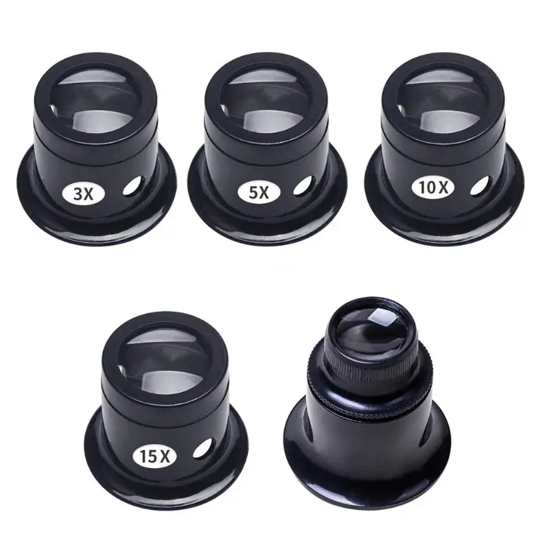 Portable Monocular Magnifier Watch Lens Reading Senior Low Vision Antique Models Jewelry Diamonds Gems Coins Stamps Rock magnifying glass jewelry magnifier jewelry magnifying glass reading magnifier
