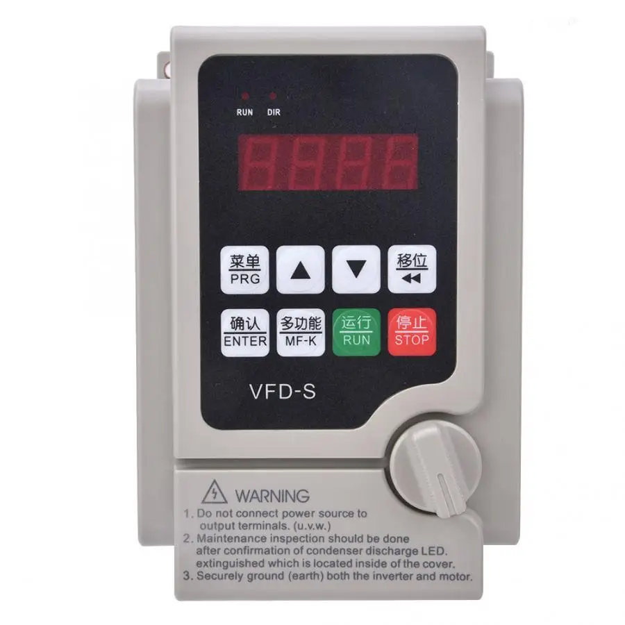 Солнечный инвертор 220V частотный инвертор VFD однофазный Вход 3-фазный Выход Частотный конвертер постоянного тока преобразователь