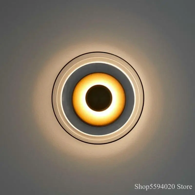 Скандинавская стеклянная настенная лампа дизайнерский Домашний Светильник для