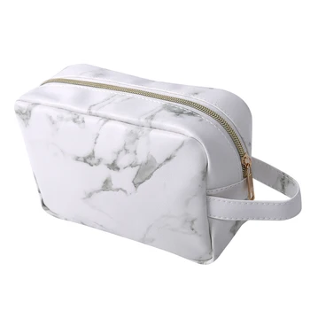 

Fashion Marble Line Multi-function Travel Lady Bag Cosmetic Waterproof Portable Cosmetic Bag