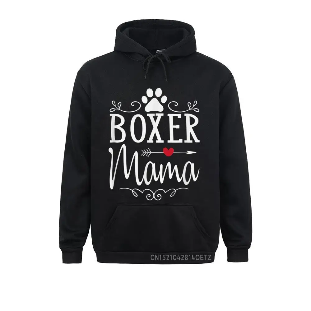 Boxer Mama - Boxer Dog Shirt Gift For Boxer Lover T-Shirt__B5418 Geek Sweatshirts for Men Autumn Hoodies Sportswears Long Sleeve Classic  Boxer Mama - Boxer Dog Shirt Gift For Boxer Lover T-Shirt__B5418black