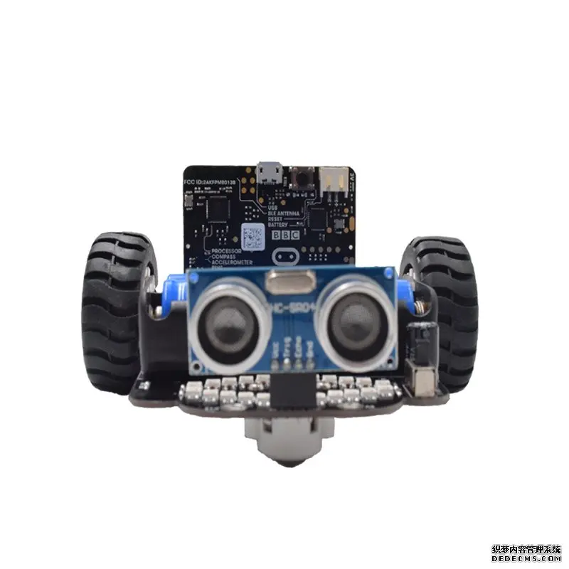 2020 New Graphical Programming Obstacle Avoidance Robot Car kit for Micro:bit BBC for kids Education