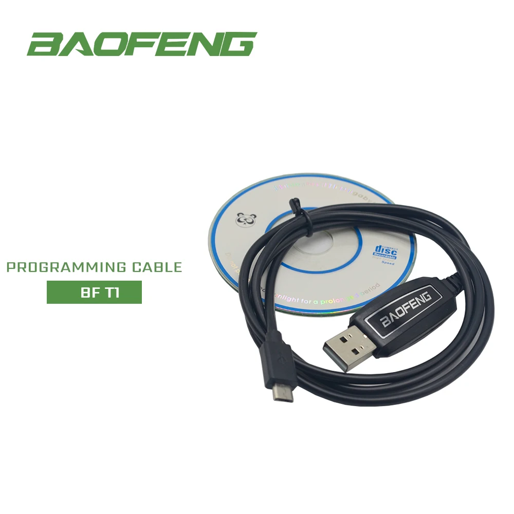 Оригинальный USB Кабель для программирования Baofeng T1 мини радио Walkie Talkie BF T1|Запчасти
