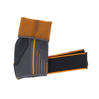 

1pc Breathable Magic Sticker Nylon Running Gym Brace Elastic Ankle Support Sprain Prevention Sports Protector Striped Basketball