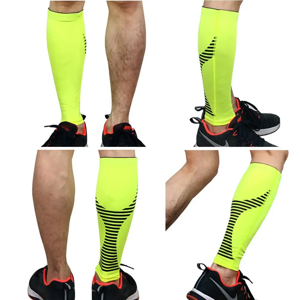 1Pc Unisex Calf Compression Sleeve Leg Performance Support Shin Splint & Calf Pain Relief Thigh for Bandages Hiking Leggings