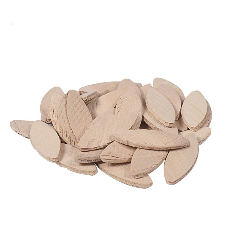

300Pcs Wood Dowel Beech Woodworking Biscuit Joiner Biscuits for Tenon Wood Jointing