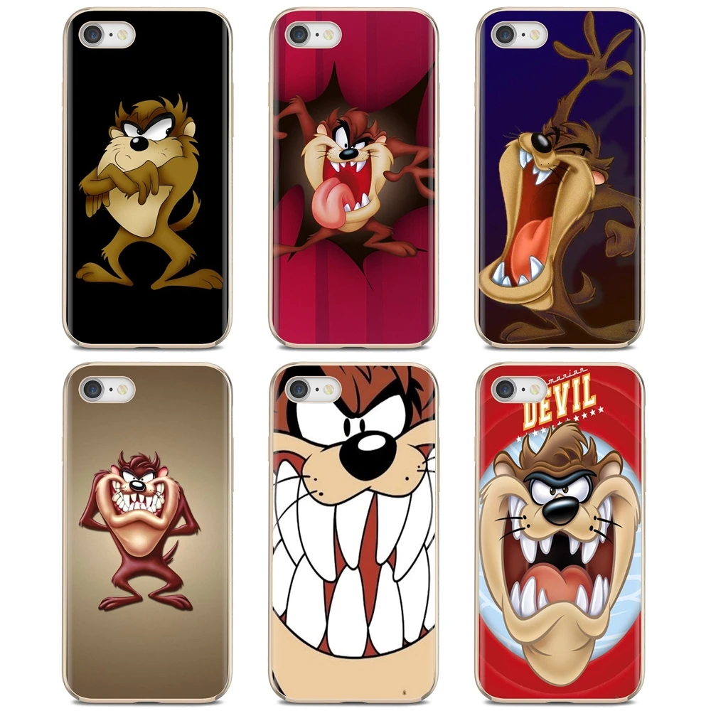 Силиконовый чехол для Samsung Galaxy A10 A30 A40 A50 A60 A70 S6 Active Note 10 Plus Edge M30 Looney Tunes Tasmanian Devil Taz |
