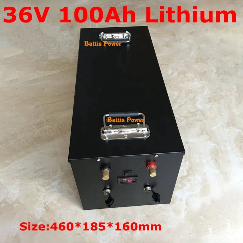 Е-байка 36В 100Ah литий-ионная литий-ионный Батарея 3 7 v для Мощность лодочный мотор