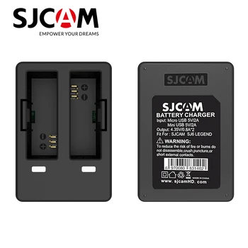 

Original SJCAM SJ6 Rechargeable Li-on Battery Dual Charger Suit for SJCAM SJ6 LEGEND Sport Camera Accessories