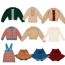 Детские свитера; коллекция года; Зимний вязаный высококачественный кардиган с принтом для мальчиков и девочек; детская хлопковая вязаная одежда; верхняя одежда