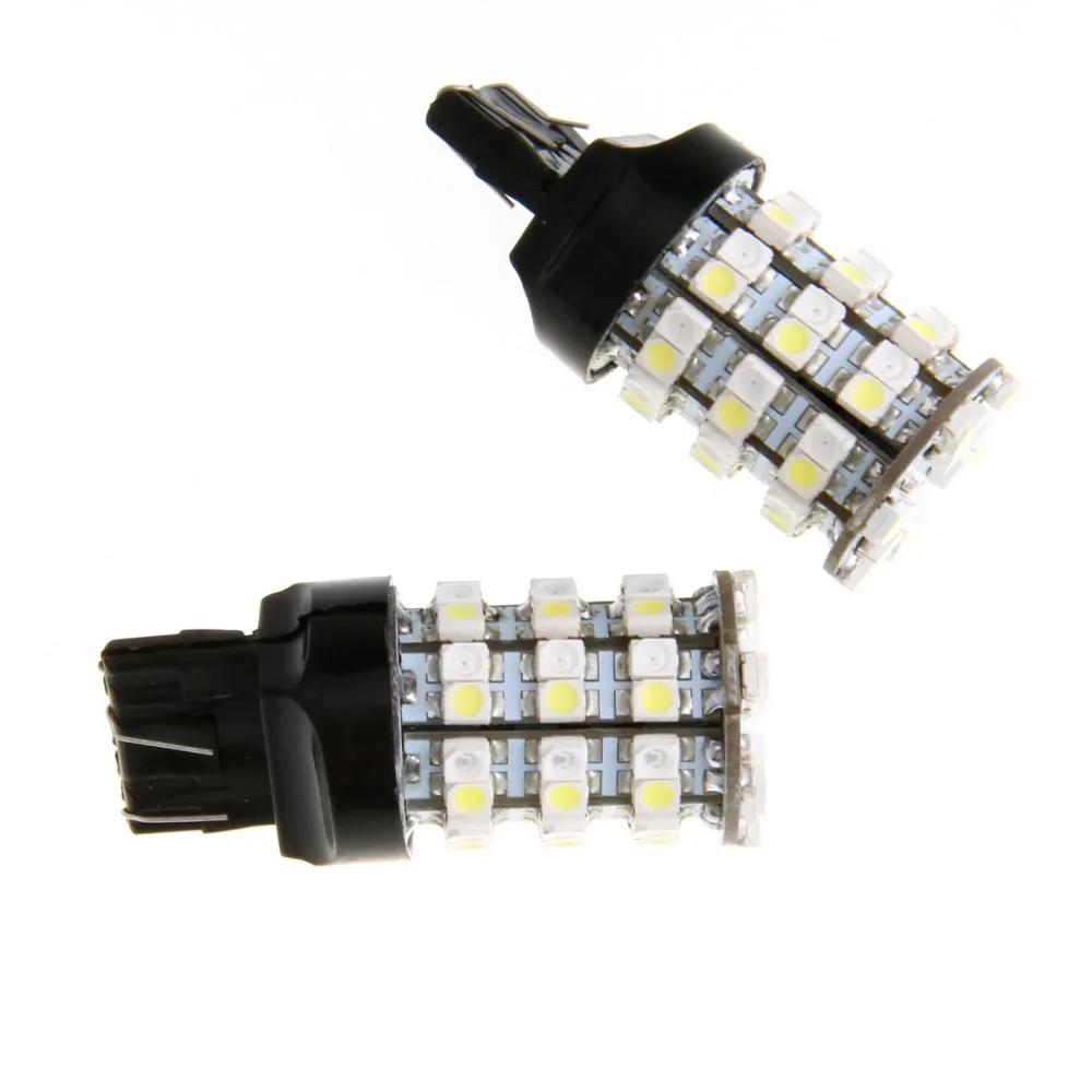 2 шт. Автомобильные светодиодные лампы POSSBAY 60SMD T20 1210|Передние LED-фары для авто| |